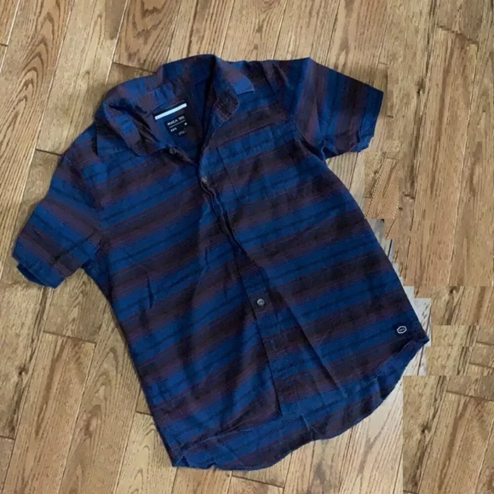 Boys RVCA button down - Picture 1 of 3